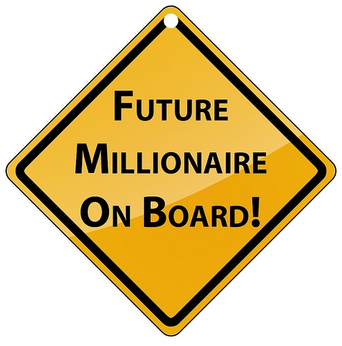 millionaire sign