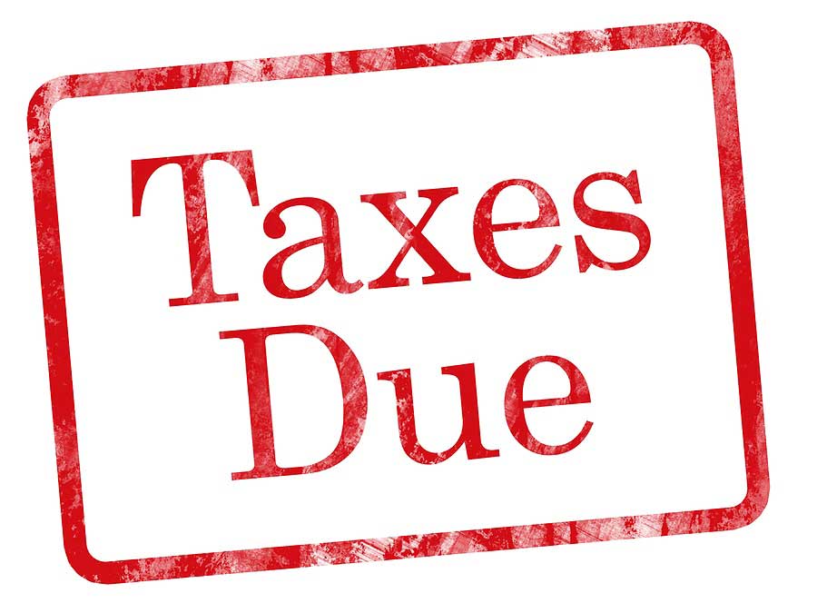 taxes due