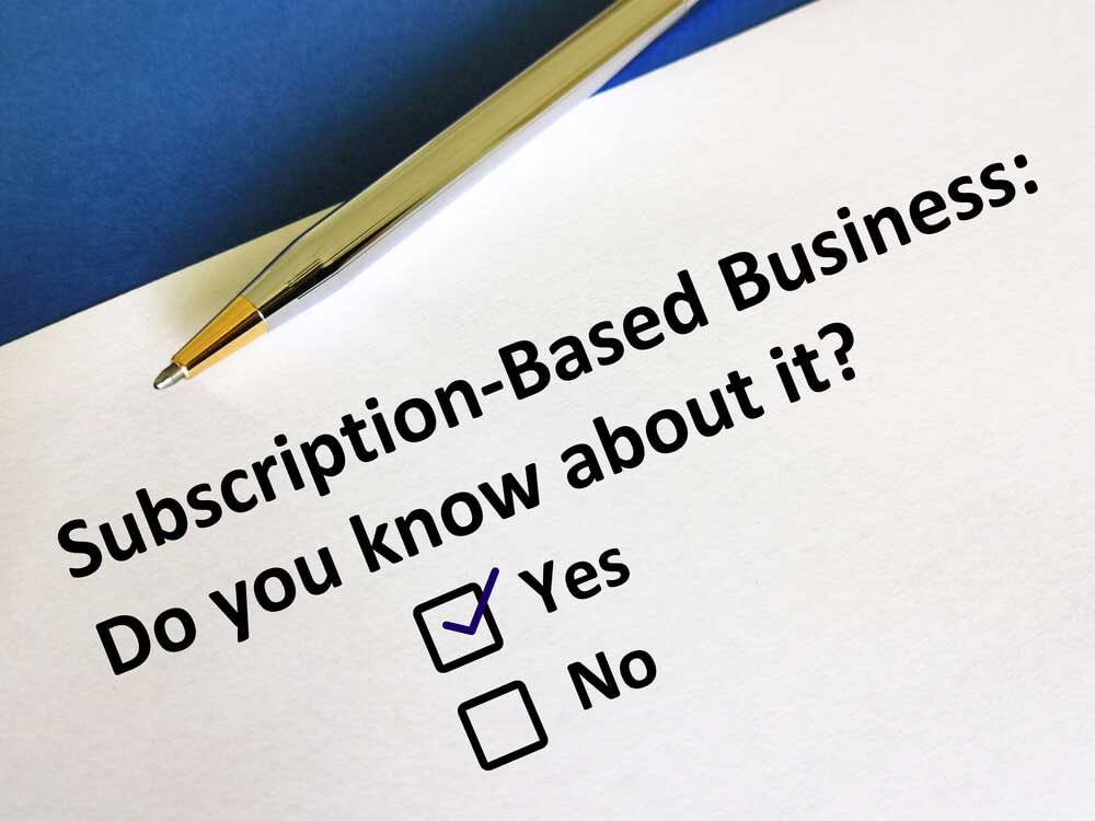 subscription based option
