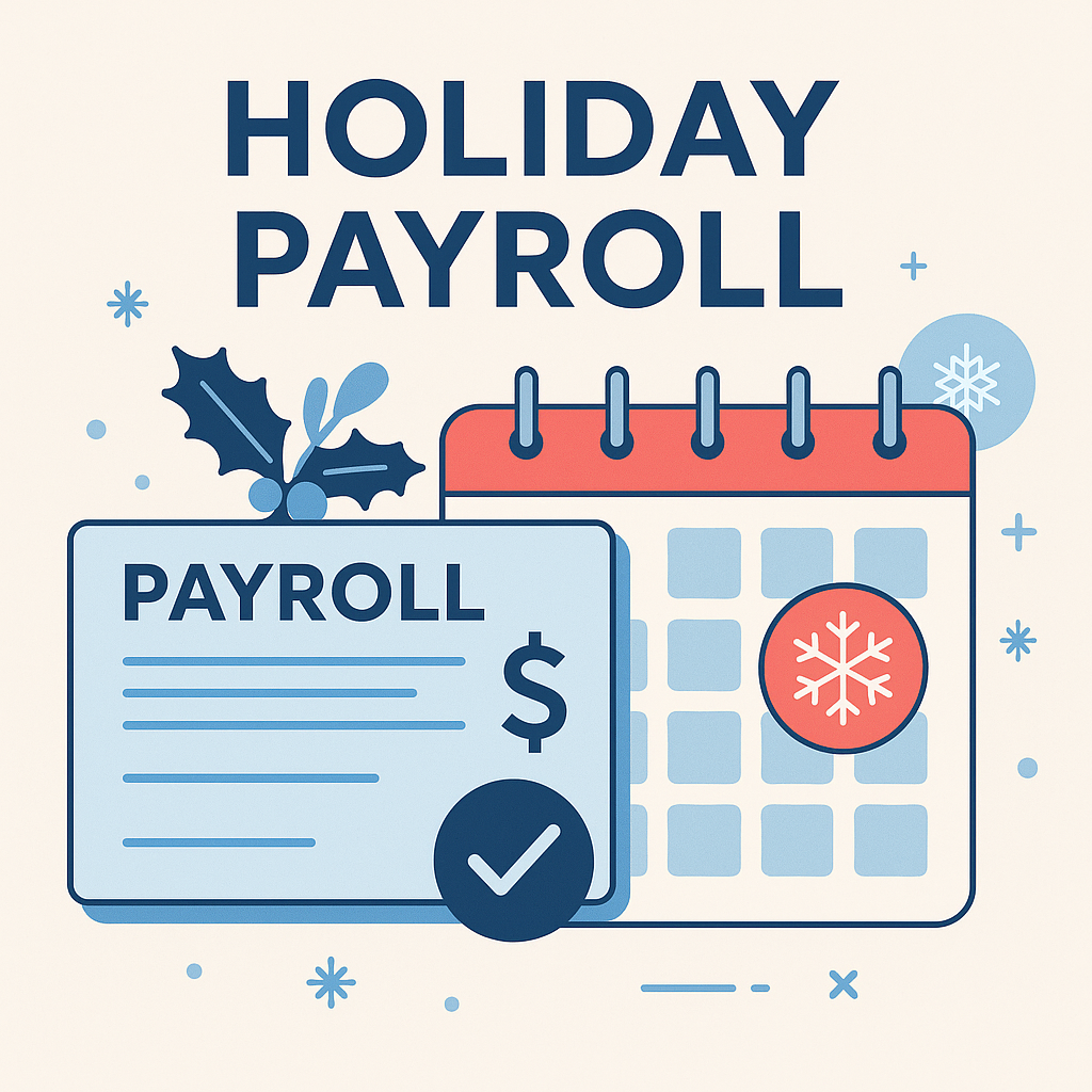 holiday payroll, payroll processing, ACH direct deposit, same day ACH, check printing, payroll during holidays, HR tips, USPS holiday deadlines, payroll management, employee payments