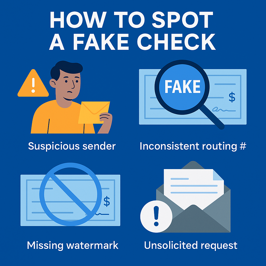 fake checks, check fraud prevention, how to spot fake checks, verifying checks, payment fraud, ACH payments, lockbox services, secure check printing, treasury checks, check verification